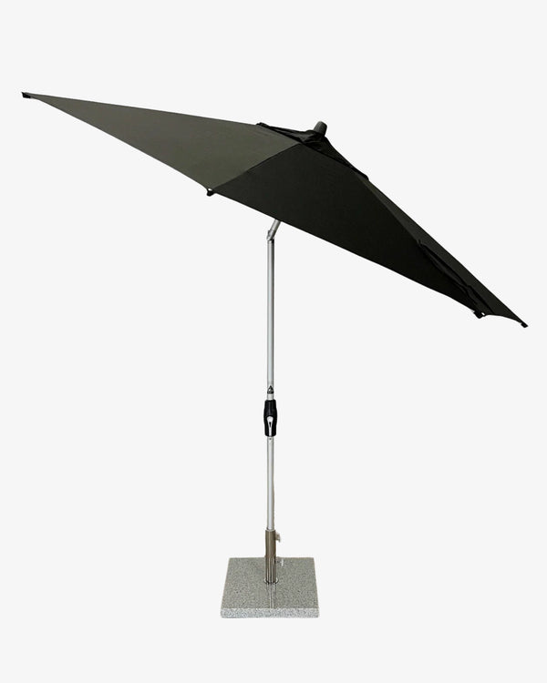Greenslades Costa Tilting Outdoor Umbrella - 2.7m Octagonal - Black
