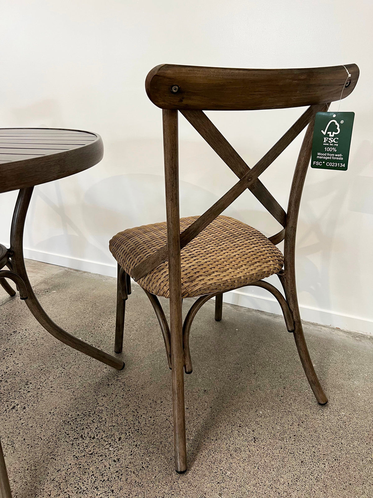 Crete 3 Piece Outdoor Patio Setting