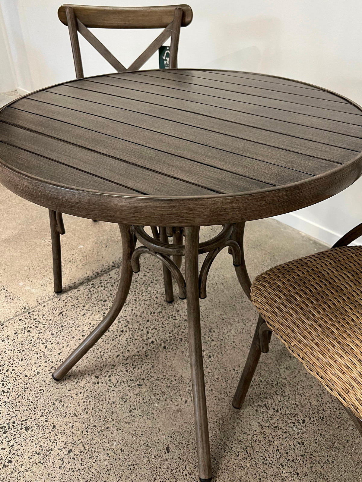 Crete 3 Piece Outdoor Patio Setting