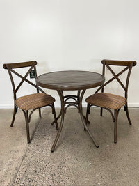 Crete 3 Piece Outdoor Patio Setting