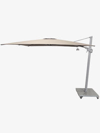 Greenslades Cuba Cantilever Umbrella - Horizontal & Vertical Tilt -  3.0m Square - Taupe