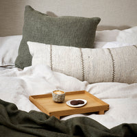 Cyprian Euro Cushion - Feather Inner – Sage
