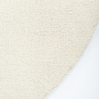 Baya Dorset Round Floor Rug- Natural White - 250dia