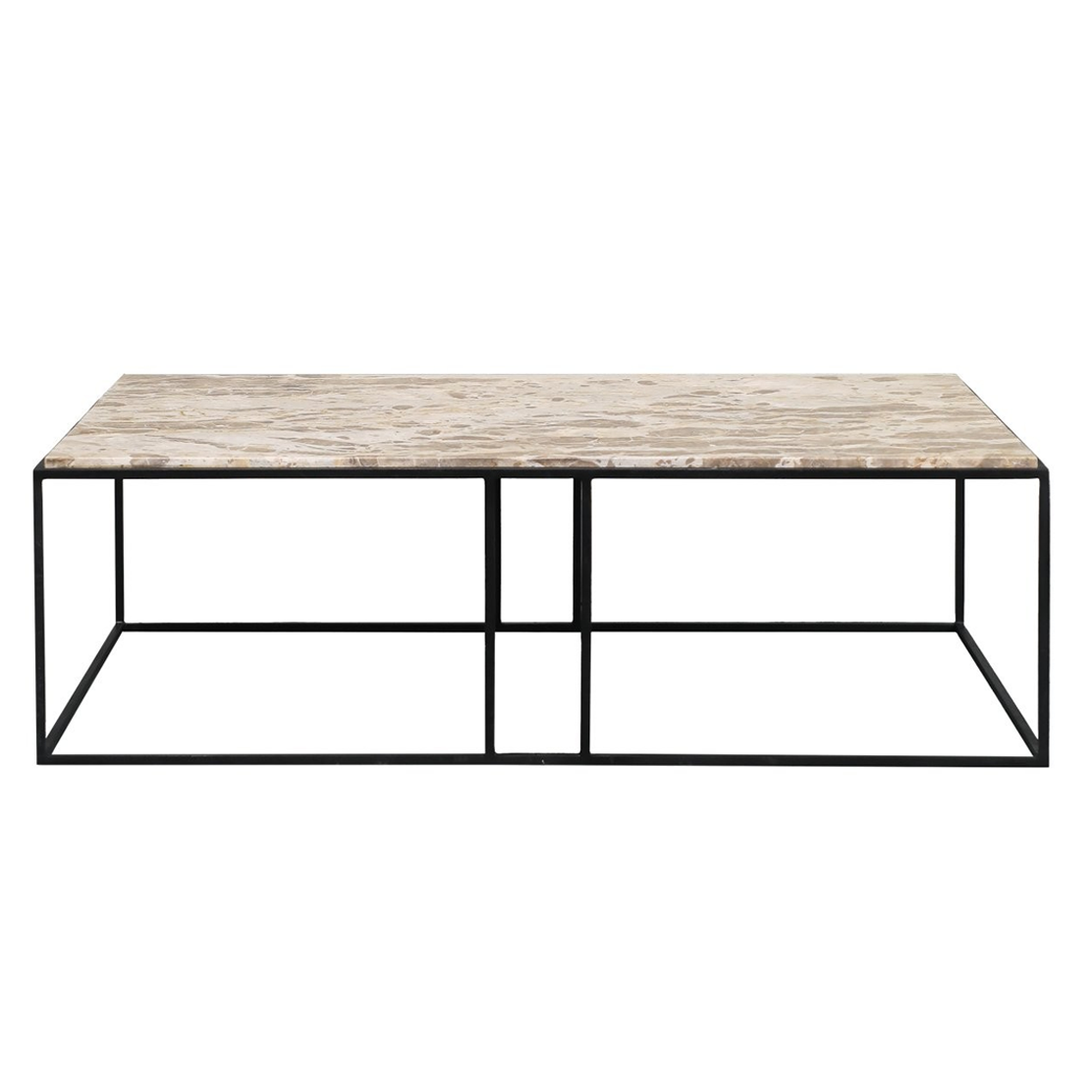 Dion Marble Coffee Table - Beige