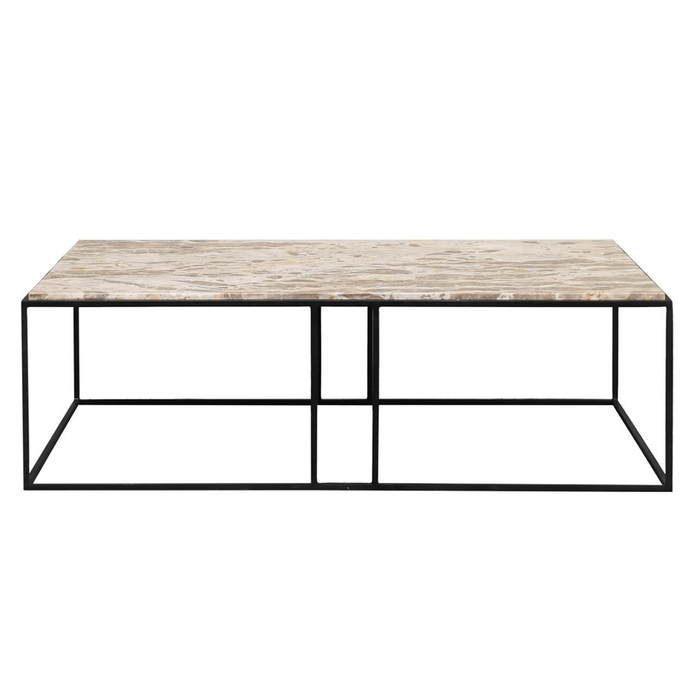 Dion Marble Coffee Table - Beige
