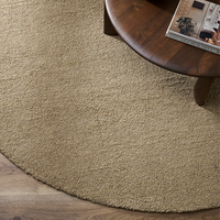 Baya Dorset Round Floor Rug - Biscuit - 250cm Dia