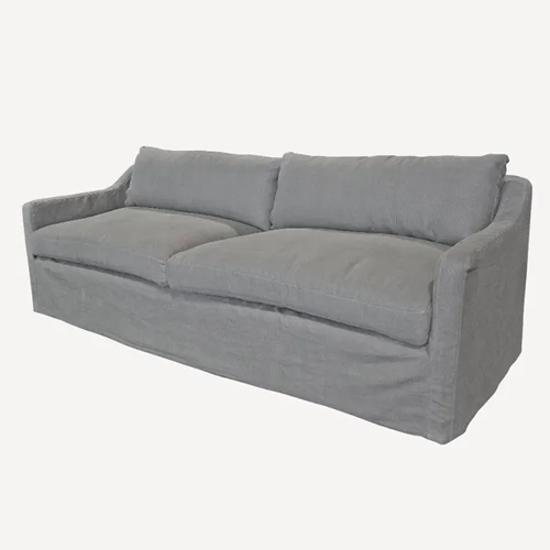 Dume Slip Cover Sofa - Fog