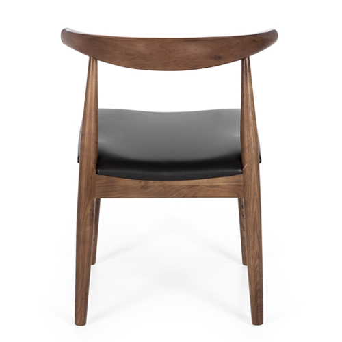 Elbow Dining Chair - Dark Oak