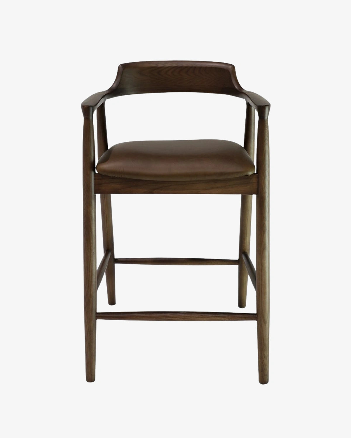 Ealing Barstool - Brown Leather