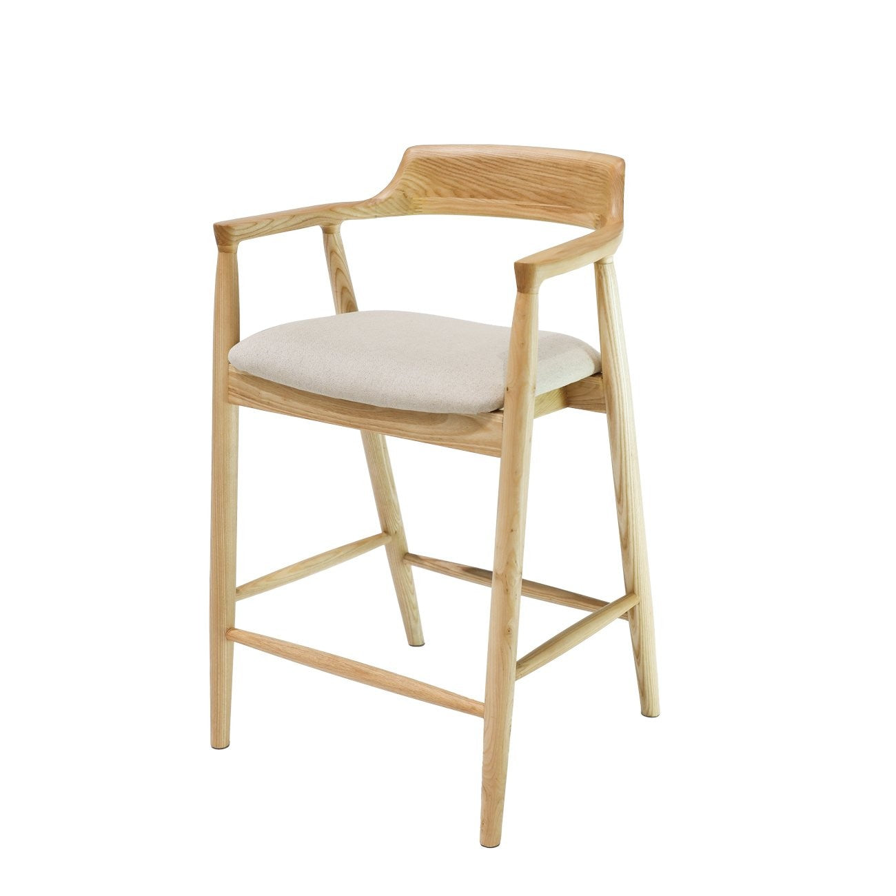 Ealing Barstool Natural Linen