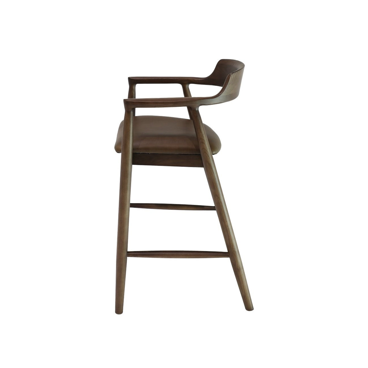 Ealing Barstool Brown Leather