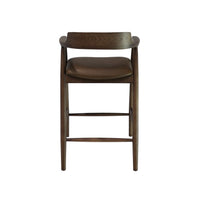 Ealing Barstool Brown Leather
