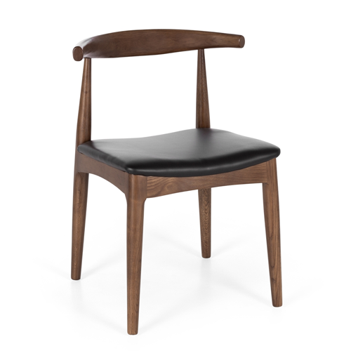 Elbow Dining Chair - Dark Oak