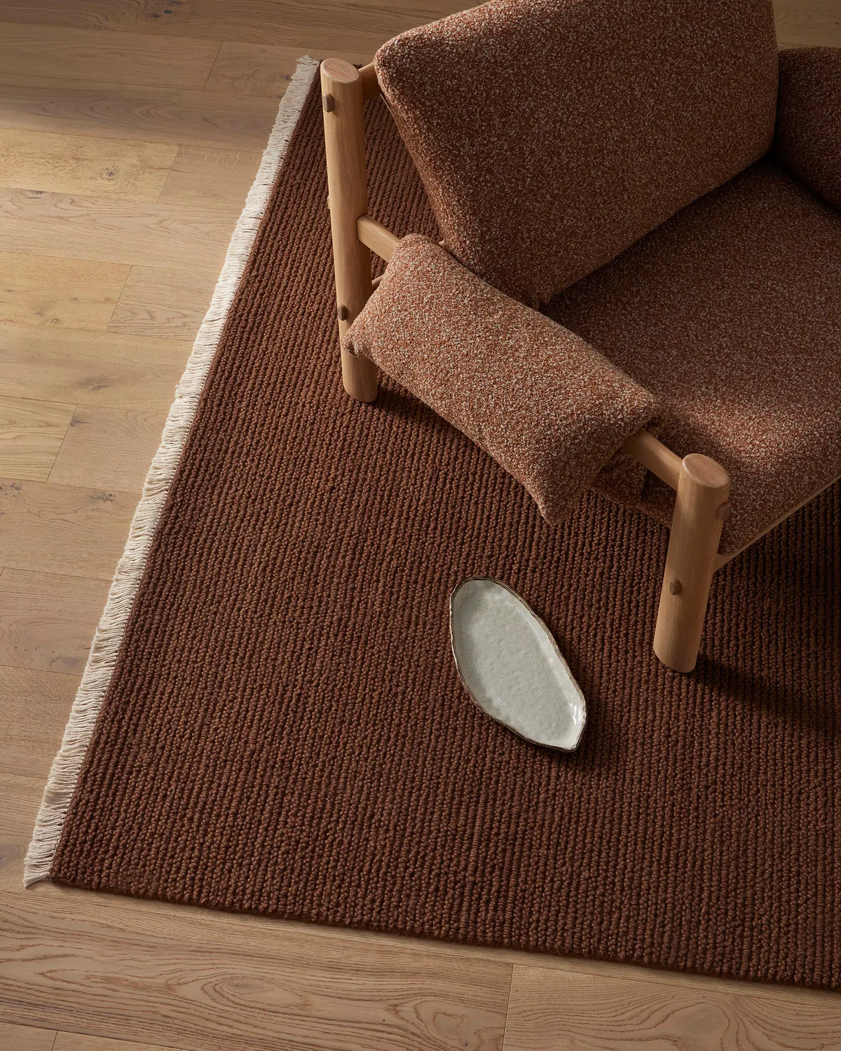 Weave Fabien Floor Rug - Bark - 300cm x 400cm