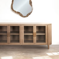 Finley 4 Door Sideboard Natural