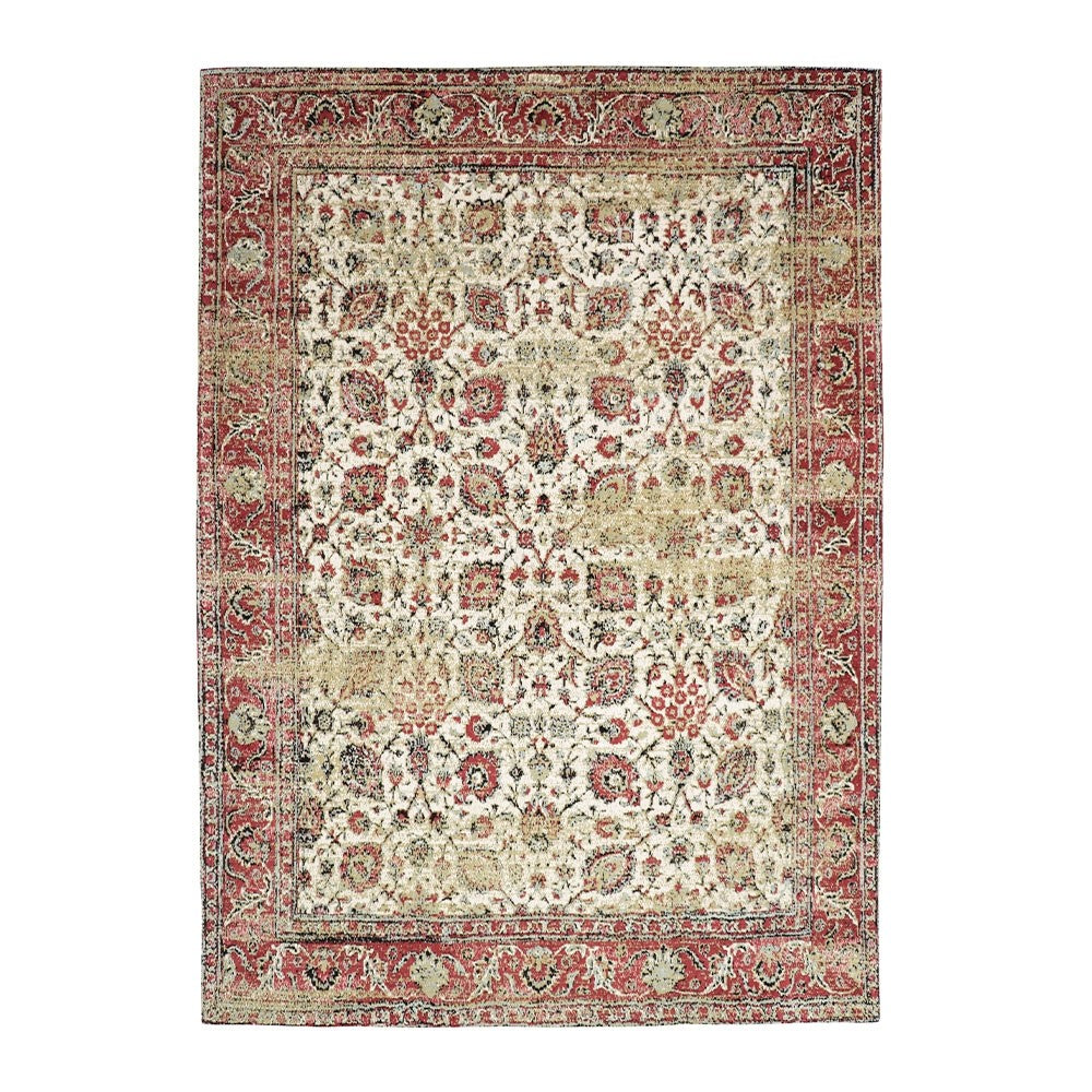 Antalya Turkish Style Floor Rug - Floral - 170cm x 240cm