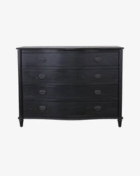 Florence Bedroom Drawers - Black