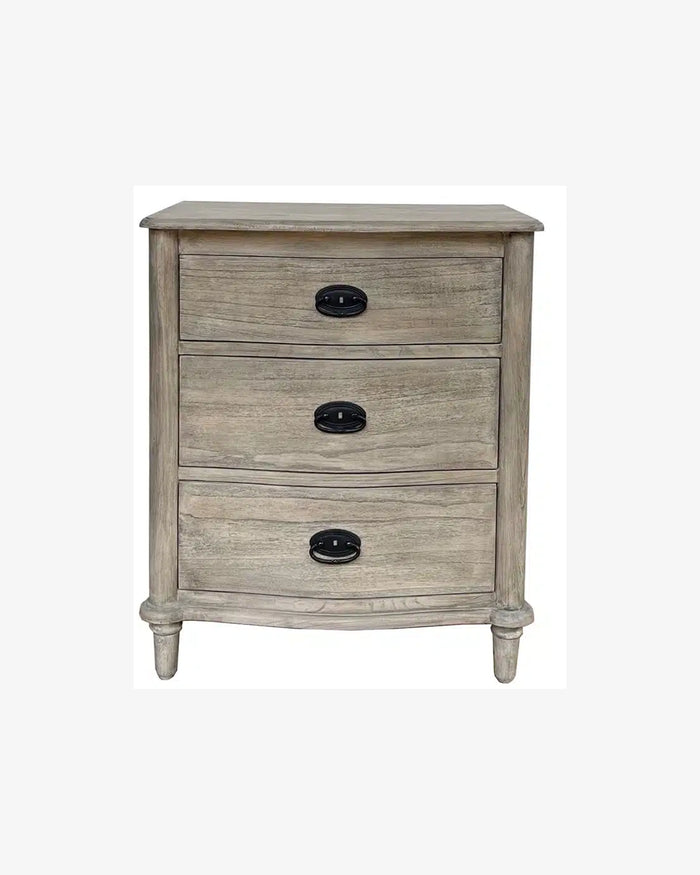 Florence Bedside Table - 3 Drawer