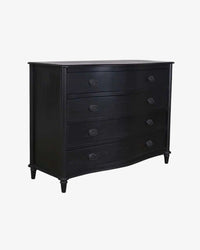 Florence Bedroom Drawers - Black