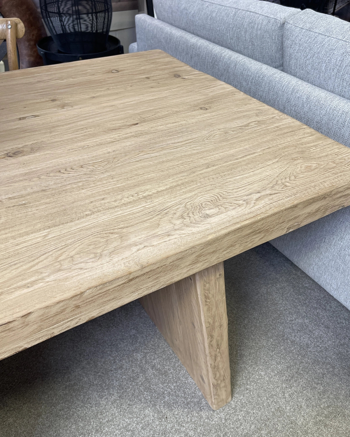 Florida Solid Elm Dining Table - 240CM