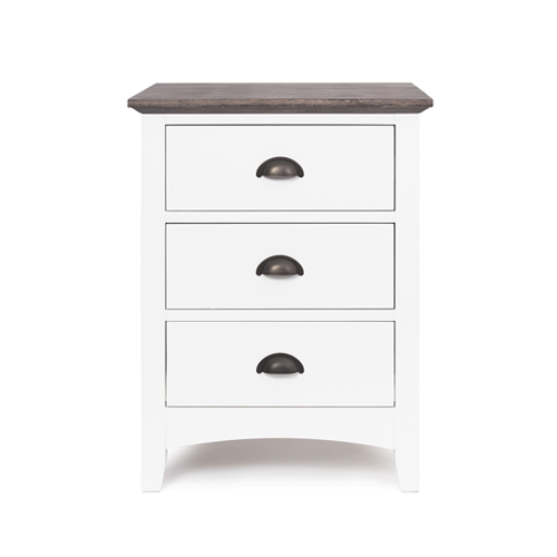 Grange Bedside Table - 3 Drawer