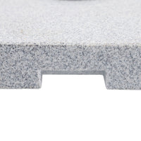 100KG Granite Umbrella Base for Cantilever Umbrellas - with Wheels