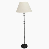 Hammered Floor Lamp Base + Shade