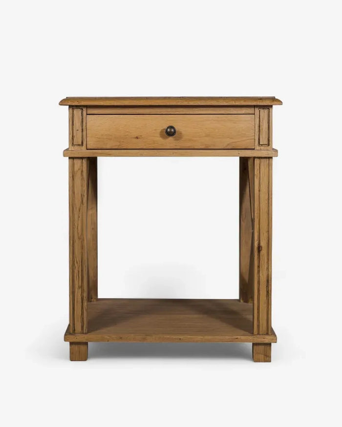 Harper Natural Oak Bedside Table