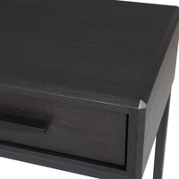 Hartley Console - 3 Drawer - Deep Oak