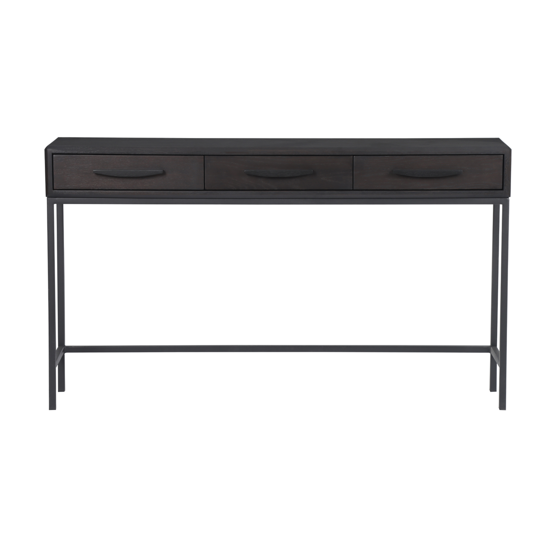 Hartley Console - 3 Drawer - Deep Oak