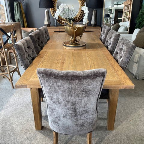 Cumbria Dining Chair - Grey