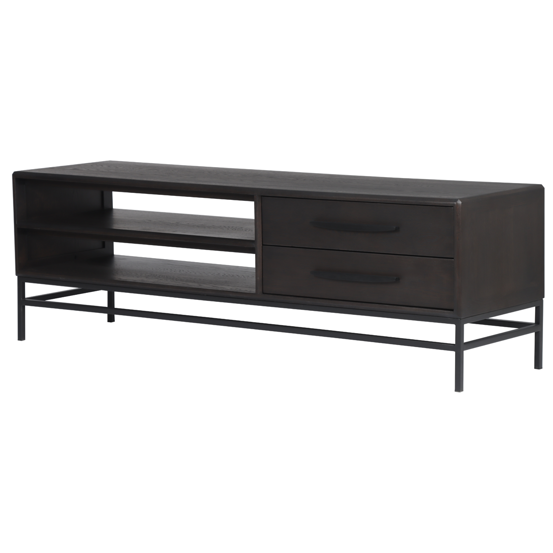 Hartley Entertainment Unit - Deep Oak