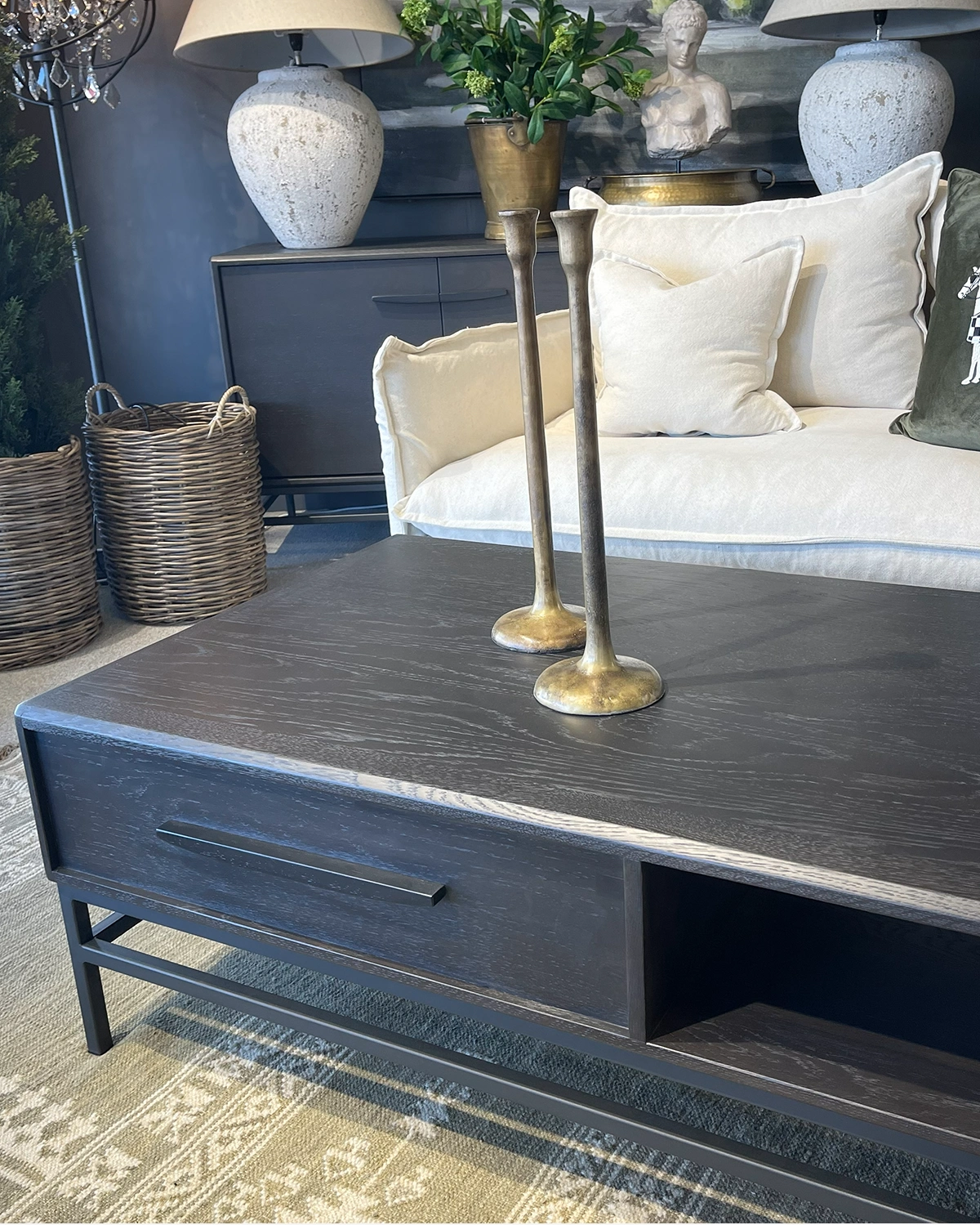 Hartley Sideboard - Deep Oak