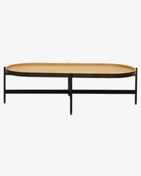 Harwood Oval Coffee Table - Ash