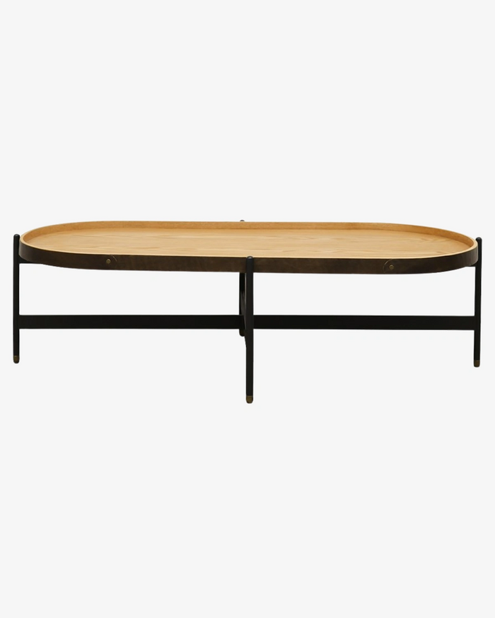 Harwood Oval Coffee Table - Ash