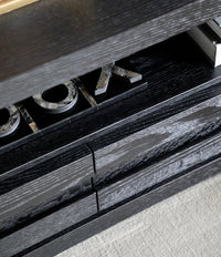 Artwood Hunter Entertainment Unit – Black - Small