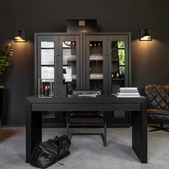 Artwood Hunter Writing Desk - Black