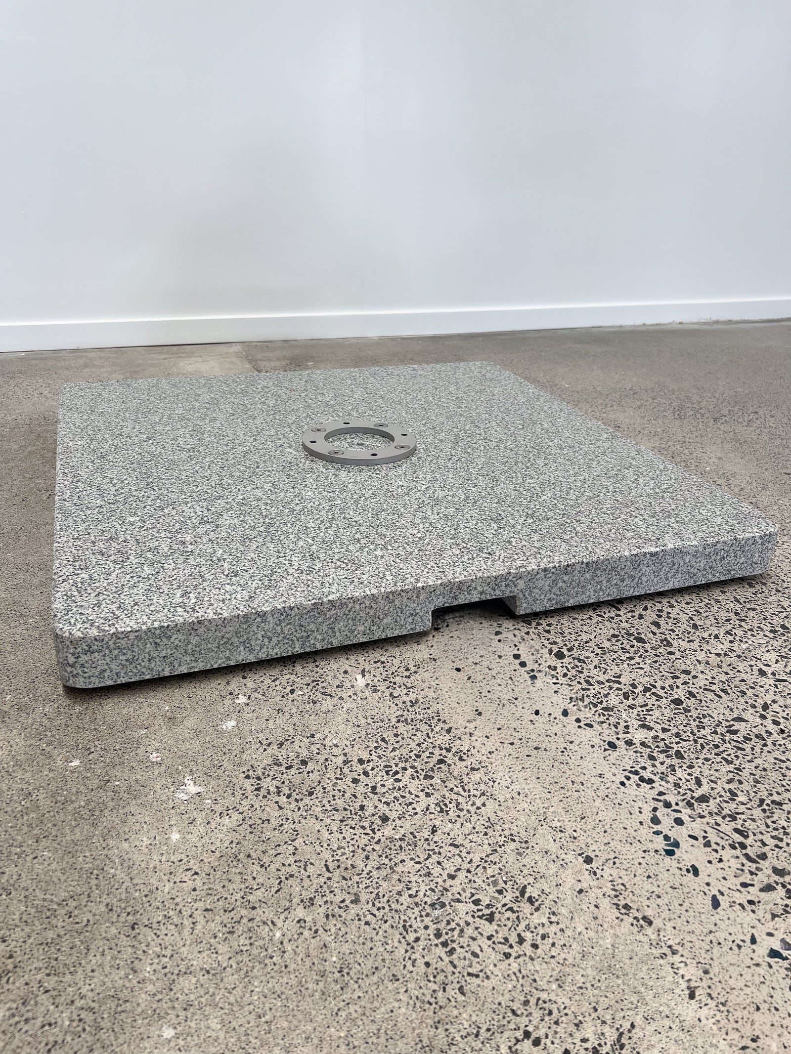 100KG Granite Umbrella Base for Cantilever Umbrellas - with Stoppers