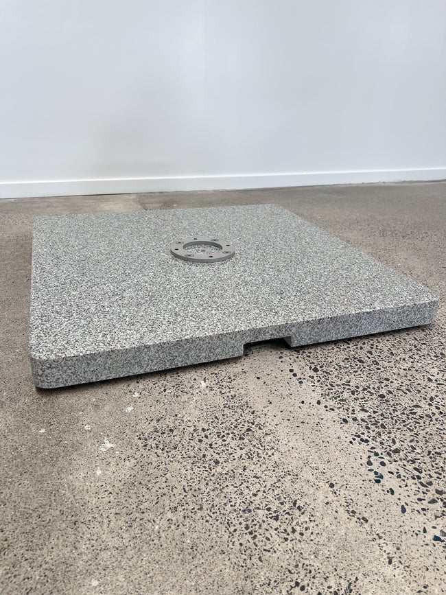 100KG Granite Umbrella Base for Cantilever Umbrellas - with Stoppers