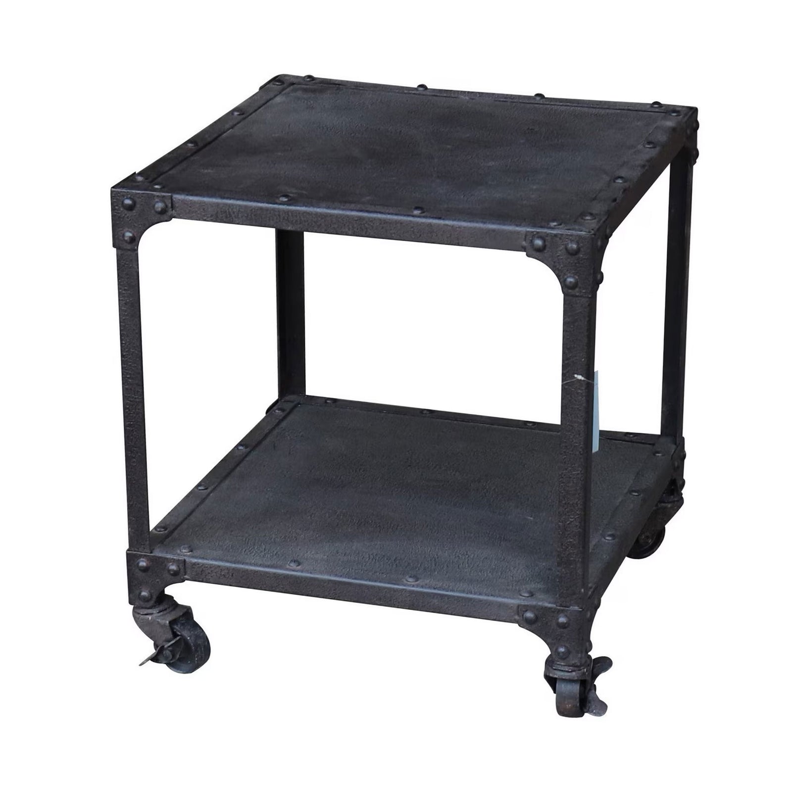Industrial Metal Side Table