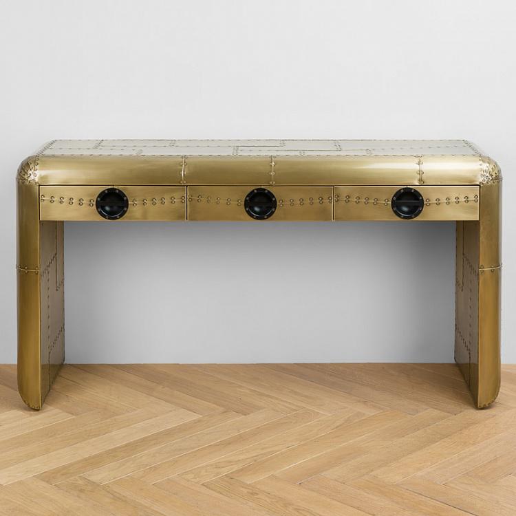 Jet Console - Vintage Brass