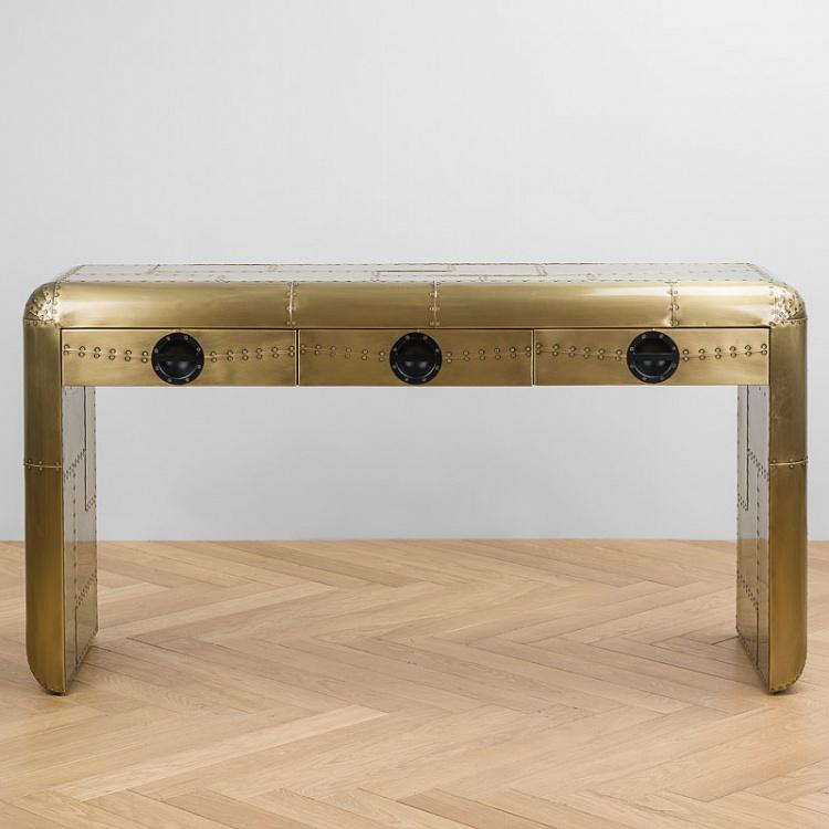 Jet Console - Vintage Brass
