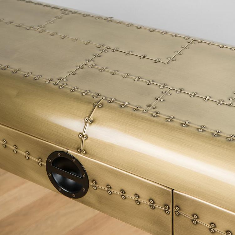Jet Console - Vintage Brass