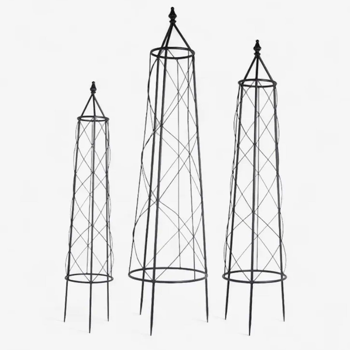 Ivy Plant Trellis (Set of 3)