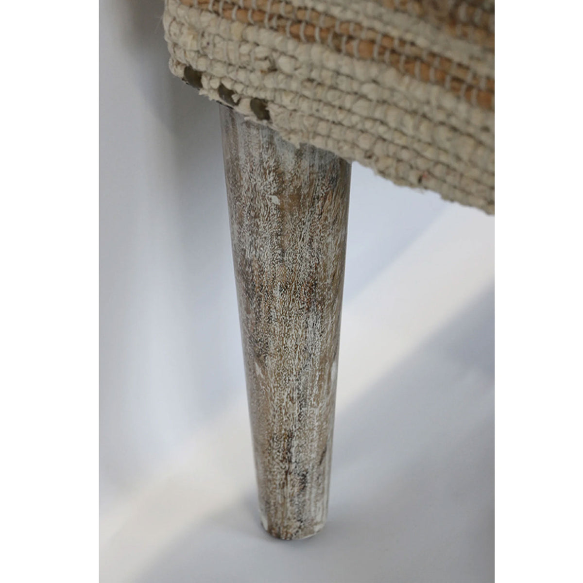 Calypso Jute Ottoman Bench