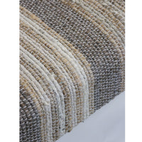 Calypso Jute Ottoman Bench