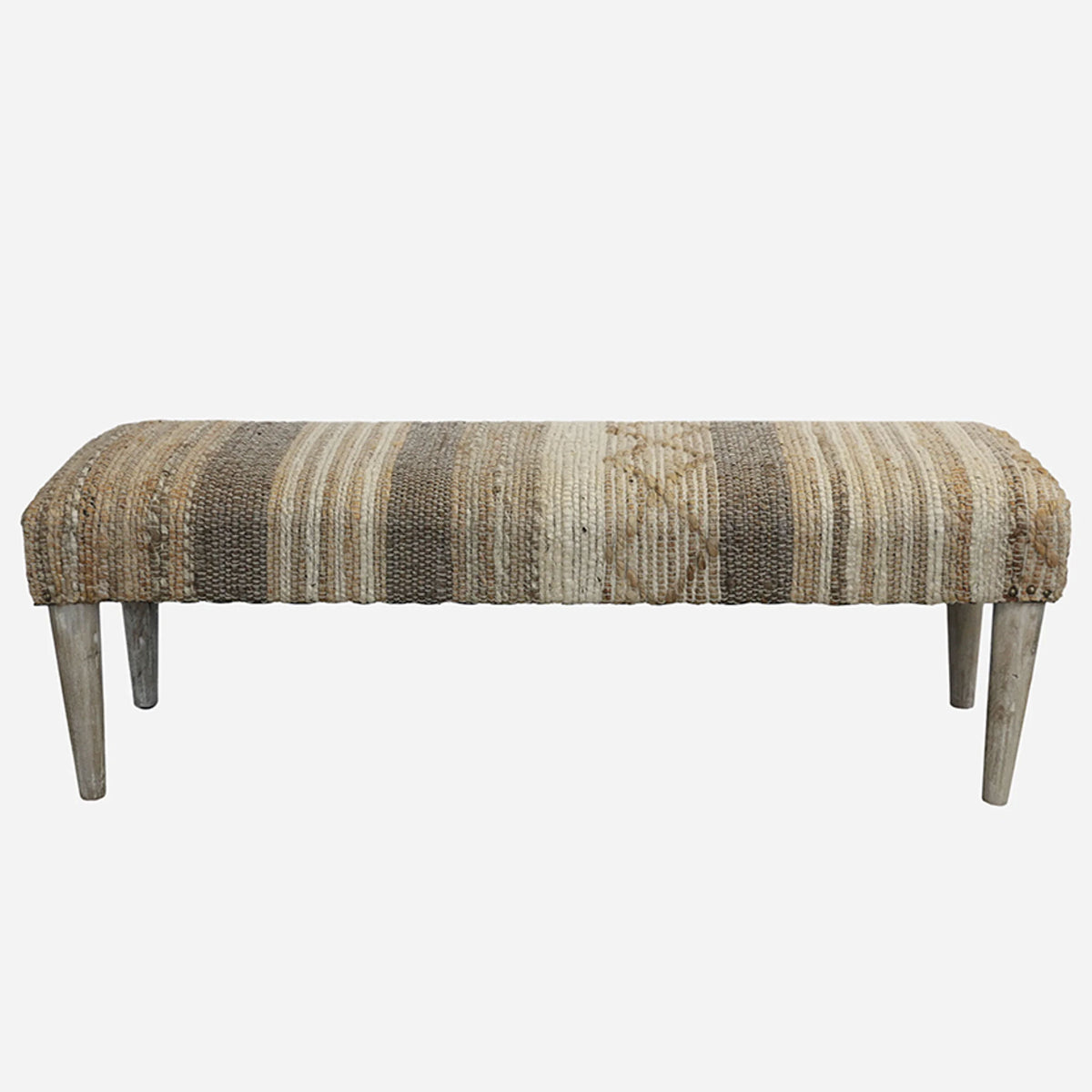 Calypso Jute Ottoman Bench