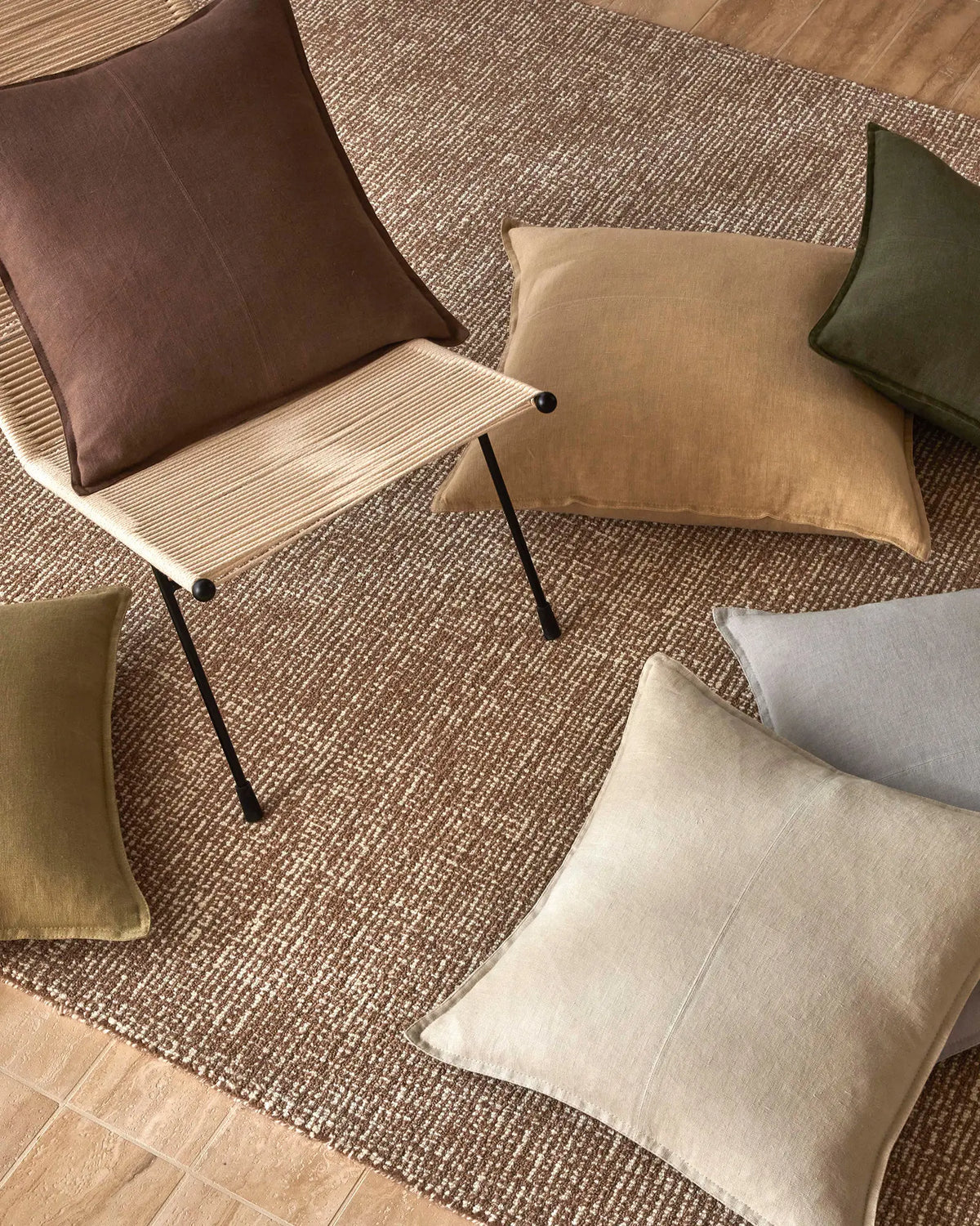 Weave Kaia Floor Rug - Mocha - 200cm x 300cm