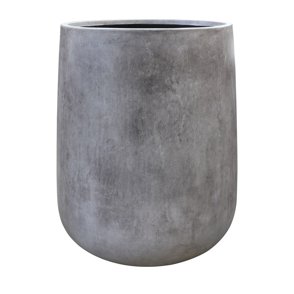 Karamea Weathered Cement Outdoor Planter Pot - Large