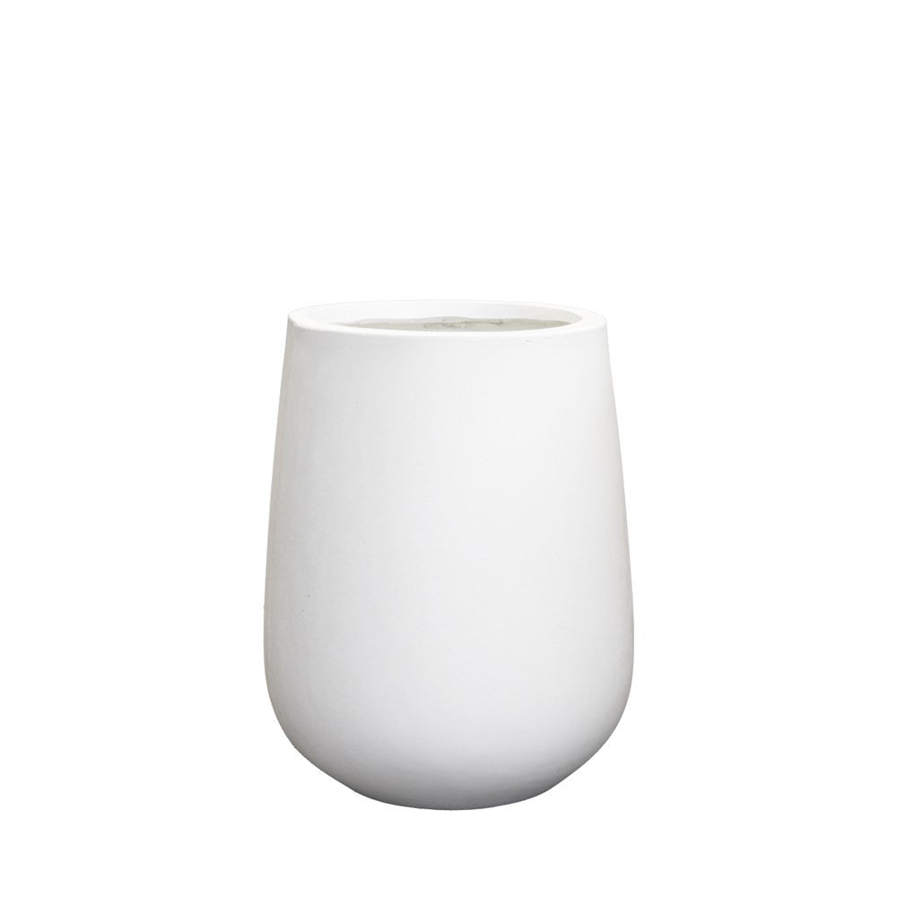 White Outdoor Planter Pot 